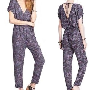 Free People Universal Jumpsuit Romper V-Neck XS